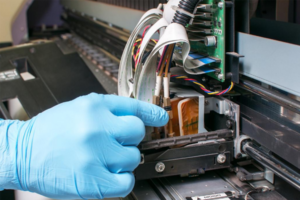 Single-Pass Printer Printhead Maintenance Methods