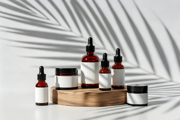 cosmetic bottles