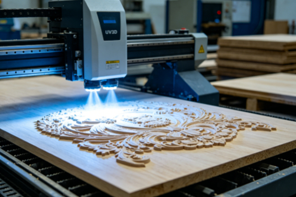 Applications of UV 3D Embossed Printing in Wood Panel Decoration
