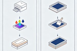 Comparison of UV Printing and Screen Printing