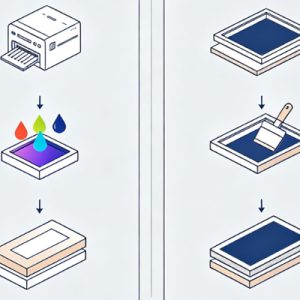 Comparison of UV Printing and Screen Printing