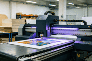 Does the Conveyor Belt Structure Affect UV Printing Results?