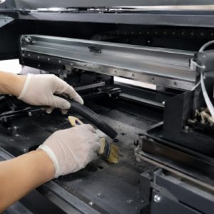 How to Clean Dust Inside a UV Printer