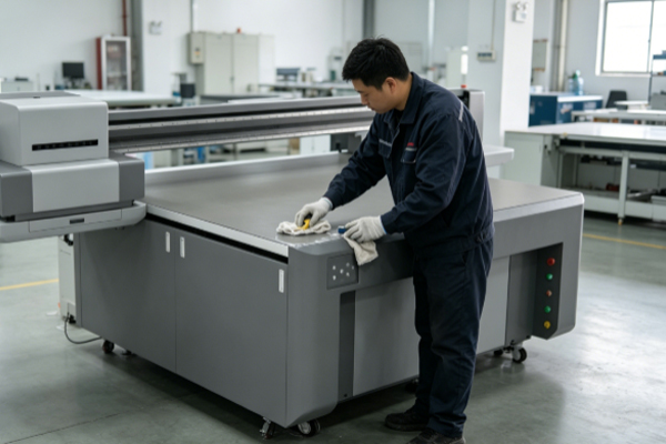 What Problems Can Improper Cleaning Cause to a UV Printer?