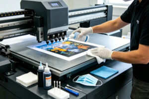 What are the common misconceptions regarding UV printer cleaning procedures