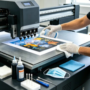 What are the common misconceptions regarding UV printer cleaning procedures
