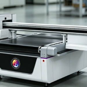 Which parts should be cleaned after a UV printer is shut down