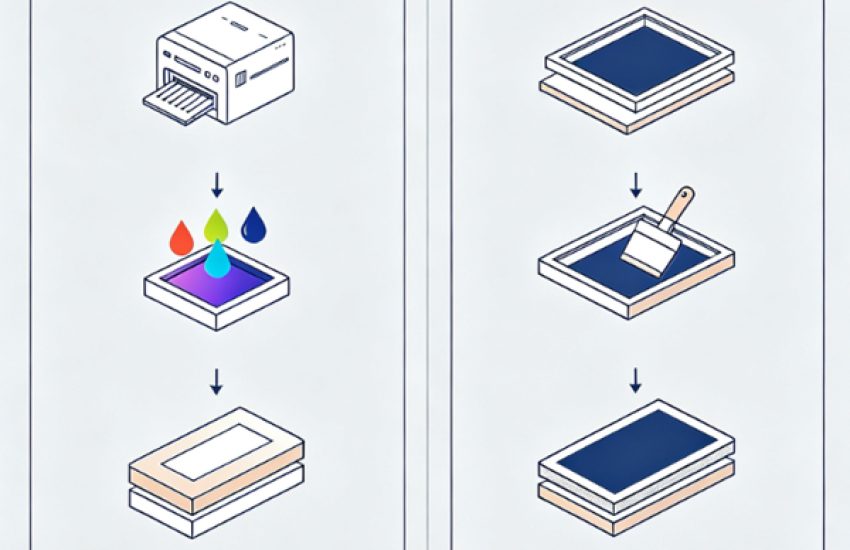 Comparison of UV Printing and Screen Printing