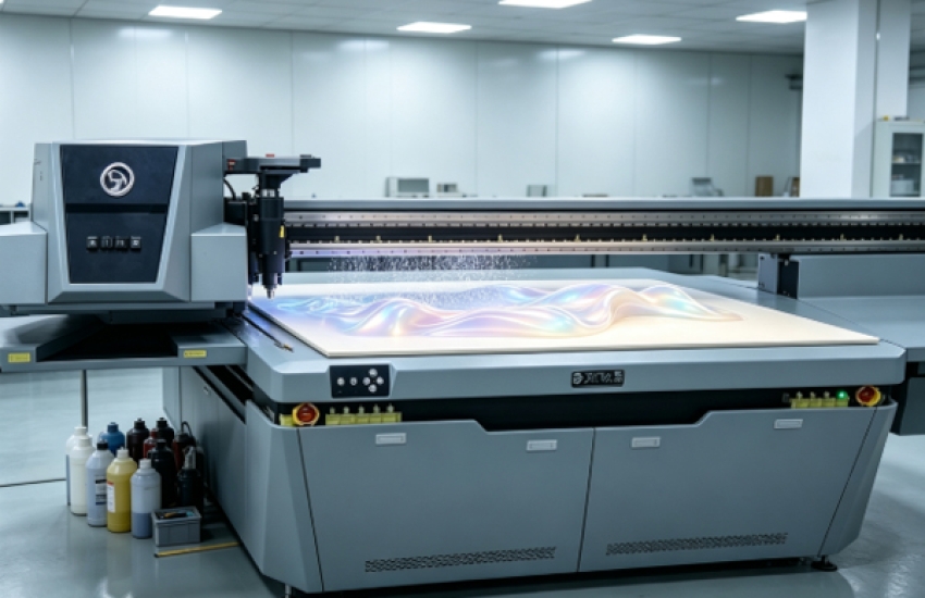 How Does a UV Printer Achieve High-Quality 3D Texture Printing