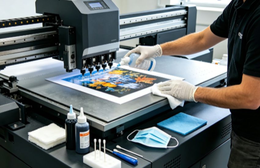 What are the common misconceptions regarding UV printer cleaning procedures